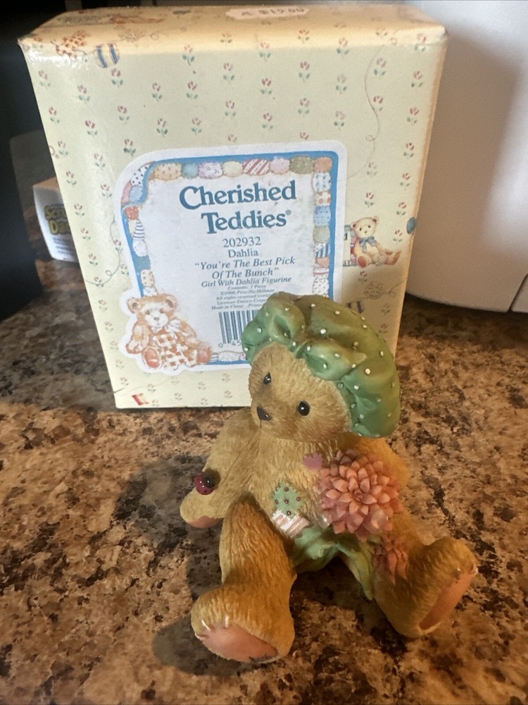 Cherished Teddies Dahlia 202932 