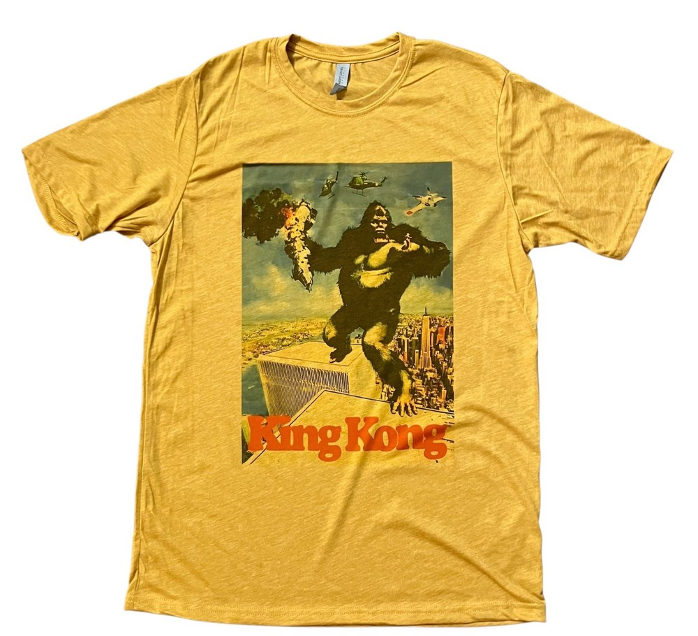 King Kong Retro Vintage Graphic Design T-shirt Soft Style Gift