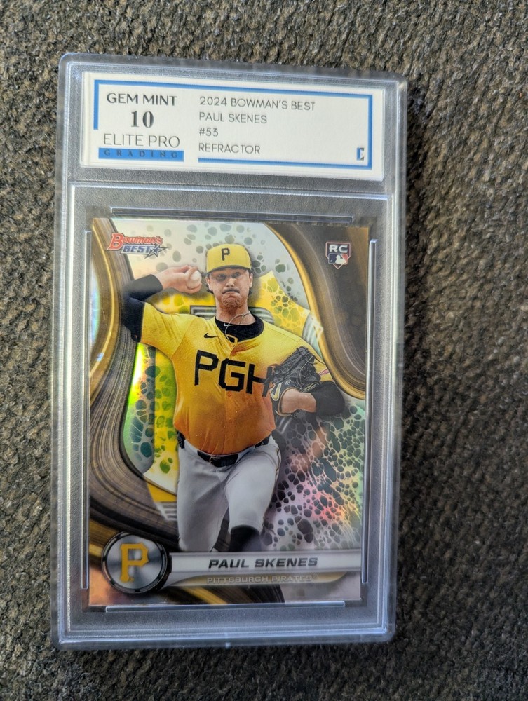 2024 Bowman's Best - Paul Skenes #53 Refractor (RC)