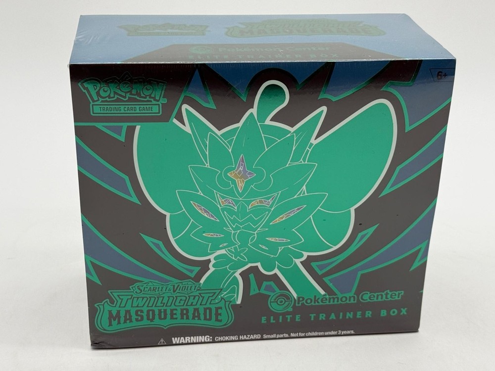 Pokemon Center Twilight Masquerade Elite Trainer Box SEALED PC ETBPROBSTEIN123 is actively accepting CONSIGNMENTS !!