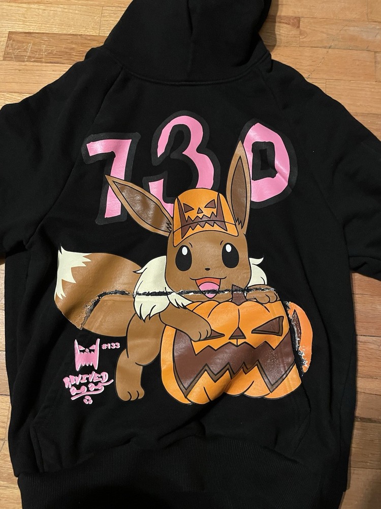 Asspizza Pokemon 25 Size Medium Damaged Print. Washed Once.