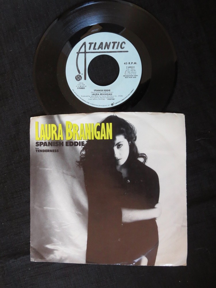 LAURA BRANIGAN – Spanish Eddie PROMO PS Unplayed Old Stock