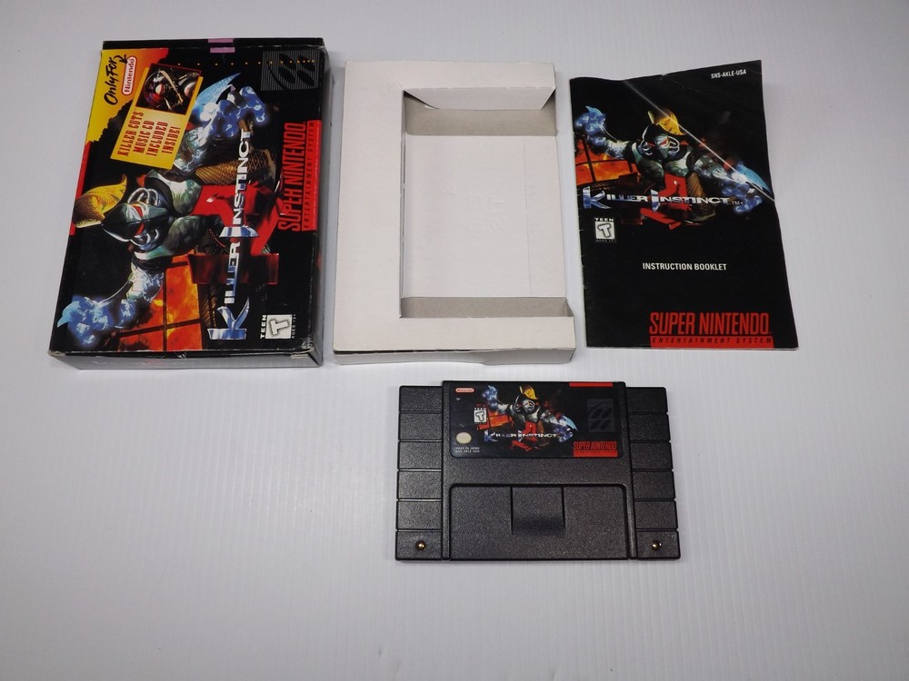 Killer Instinct  COMPLETE  - SUPER NINTENDO SNES  65a