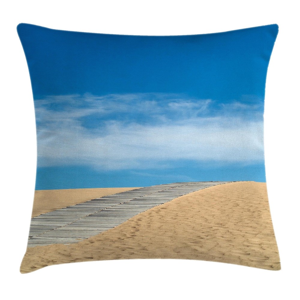 Exotic Beach Throw Pillow Cases Cushion Covers by Ambesonne in 8 Sizes for Elegant Home Decor