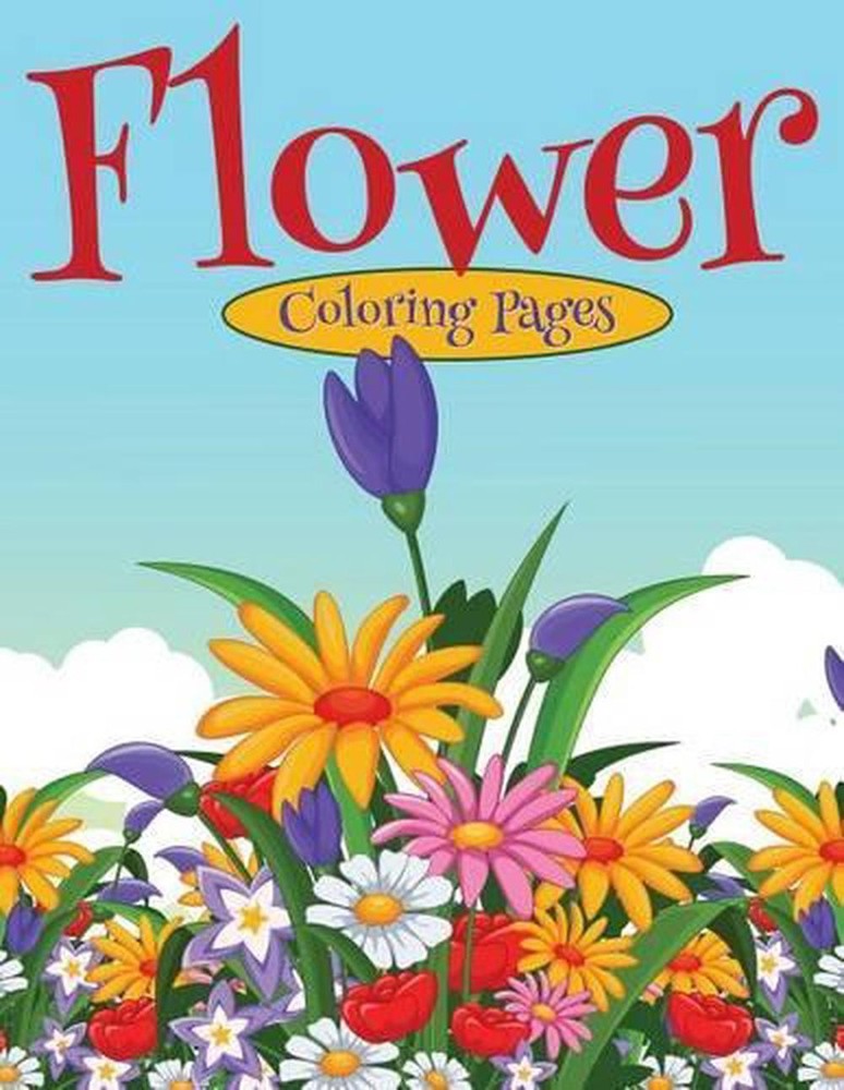 Flower Coloring Pages by Pat L. Steele (English) Paperback Book