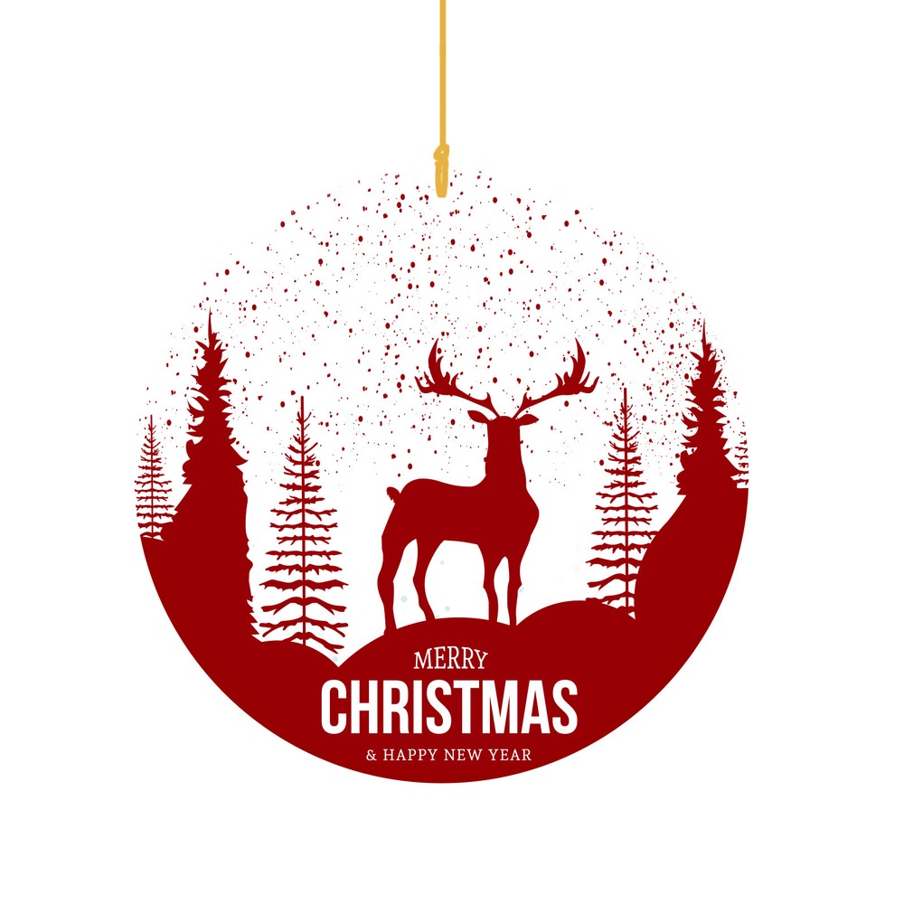 Customized Text personalized image Fabulous Ceramic ornament Christmas Accent-image