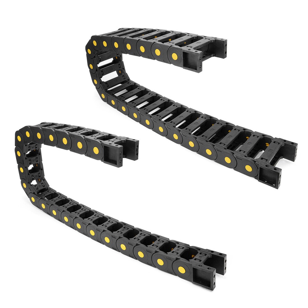 1 Meter Plastic Drag Chain Cable Wire Carrier CNC Router for 3D Printer Conduit