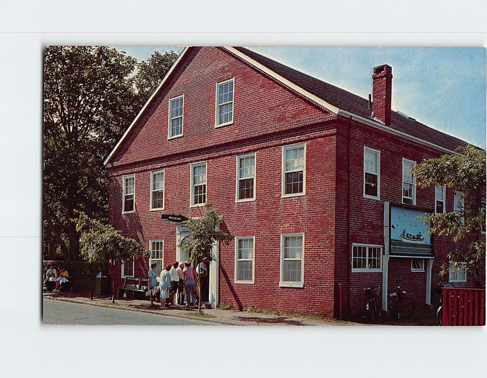 Postcard The Whaling Museum Nantucket Massachusetts USA