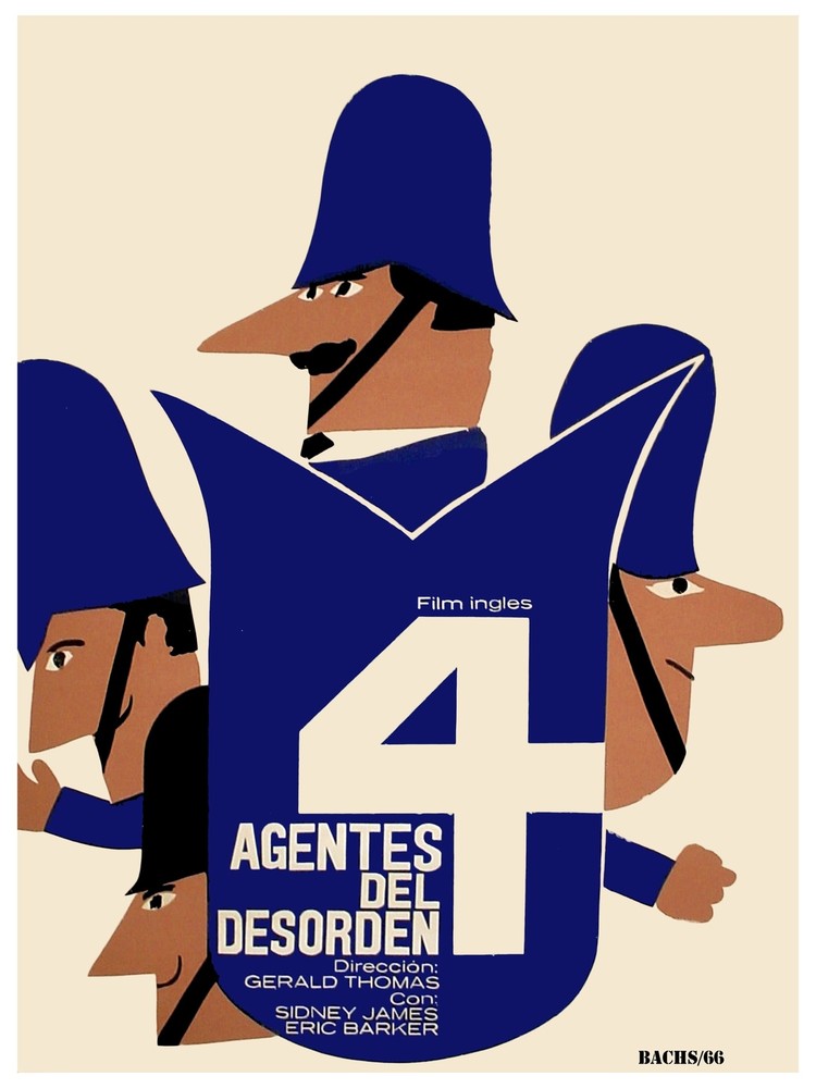 Agentes del desorden 4 Movie Decoration Poster. Graphic Art Interior Design 3003