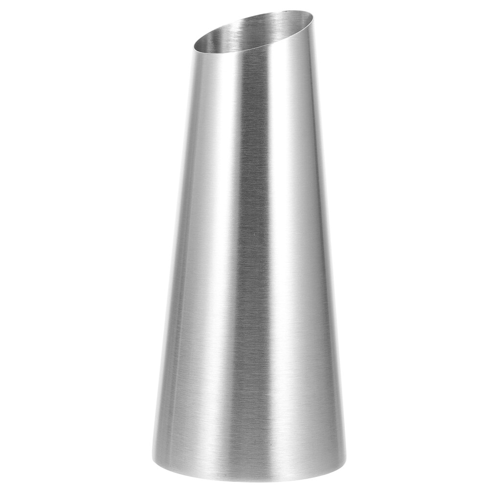 Stainless Steel Flower Vase Home Decor Gardening Decoration Delicate Shape
