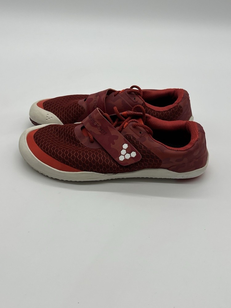 VivoBarefoot Motus Women’s Size 38 US 7.5 Vegan Red Reflect Camo Running Shoes