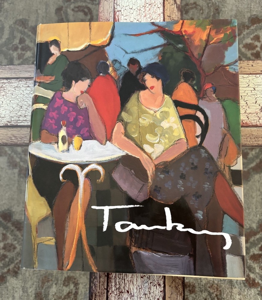 Itzchak Tarkay Hardcover Art Book 1992 Coffee Table Book w/Dust Jacket Large HC