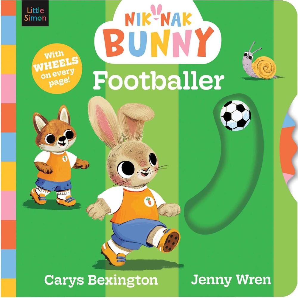 Nik-Nak Bunny Footballer by Carys Bexington