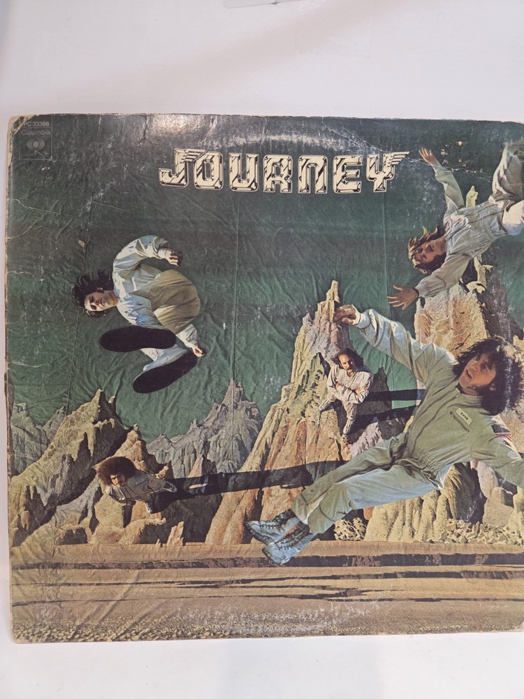 Journey Self Titled LP Vinyl Record 1975 Columbia PC 33388 Red Label Prog Rock