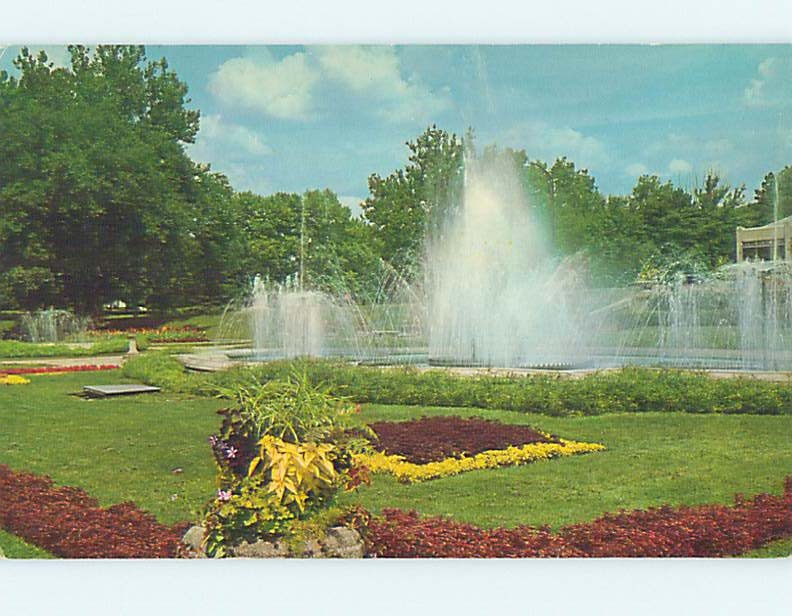 Unused Pre-1980 PARK SCENE Indianapolis Indiana IN hk5469