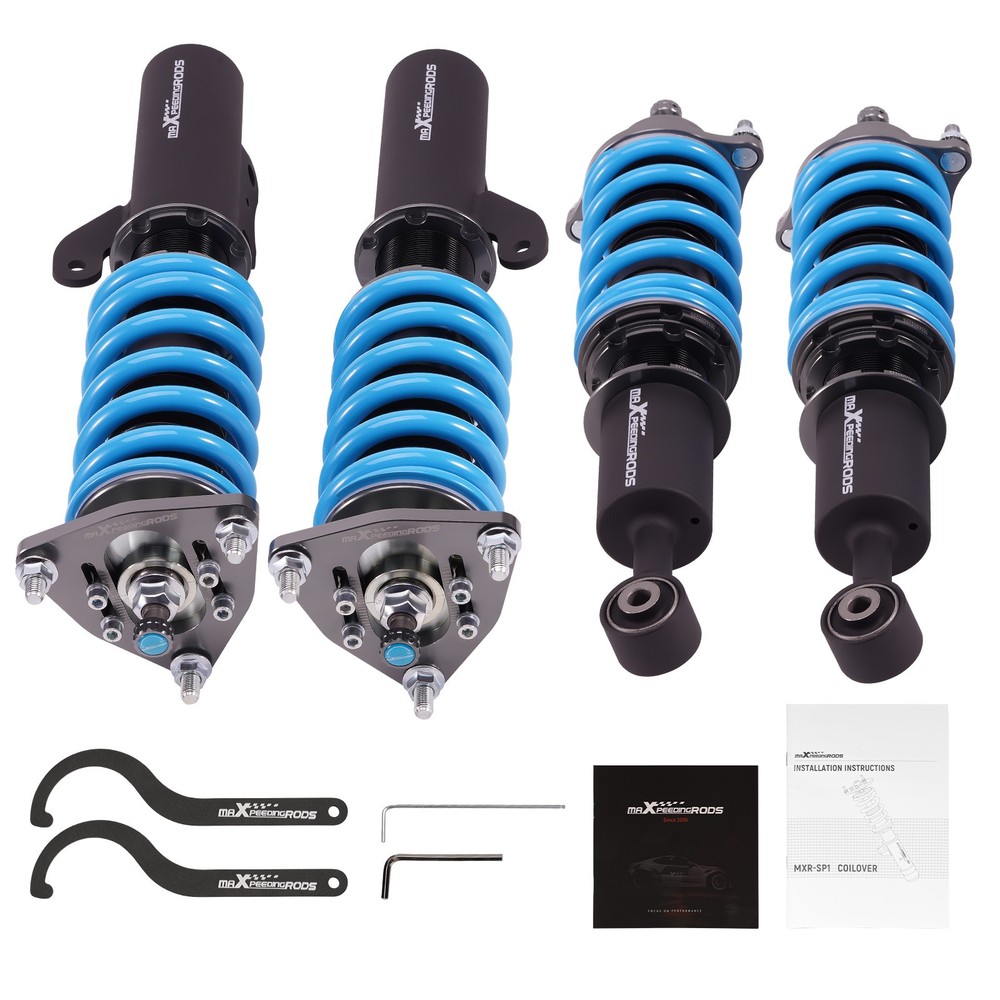 MaXpeedingrods Adjustable Coilovers with Damper & Camber Plates for Lancer 2008-2016