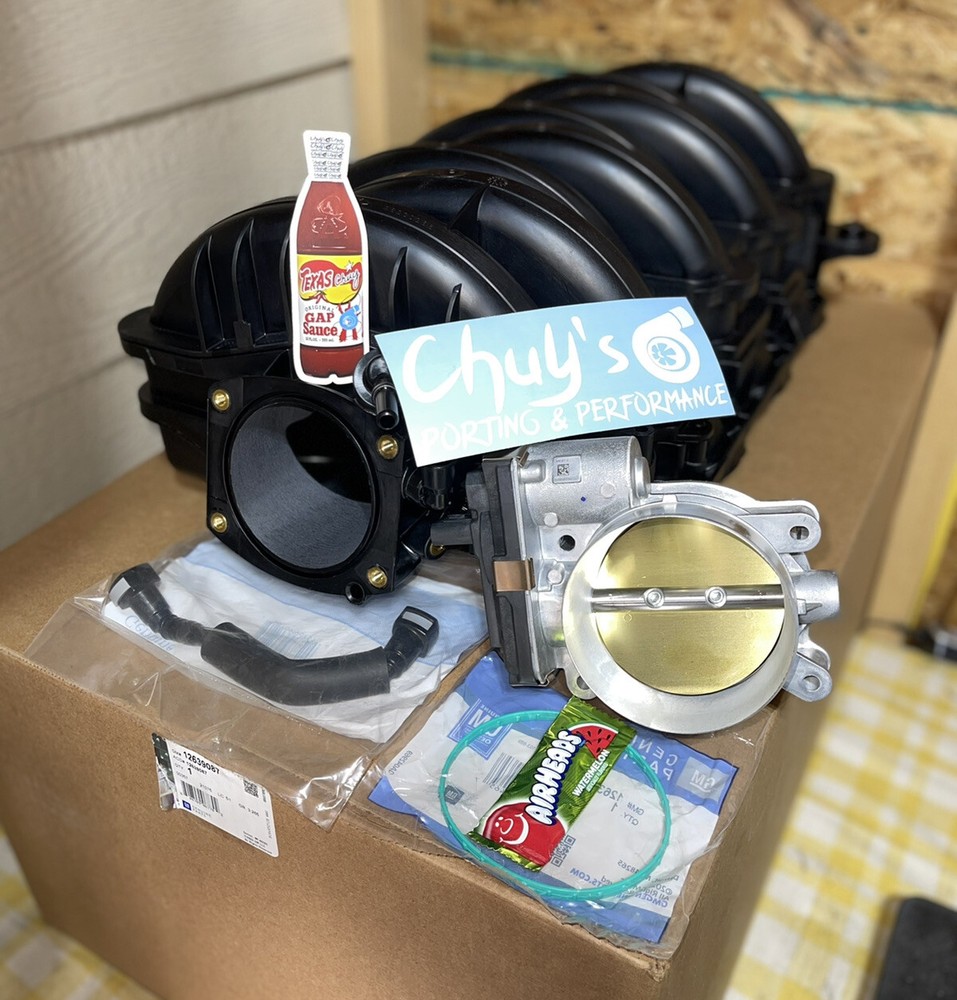 New L86 6.2L Ported Intake Manifold & Throttle Body Top End Kit Upgrade For L83