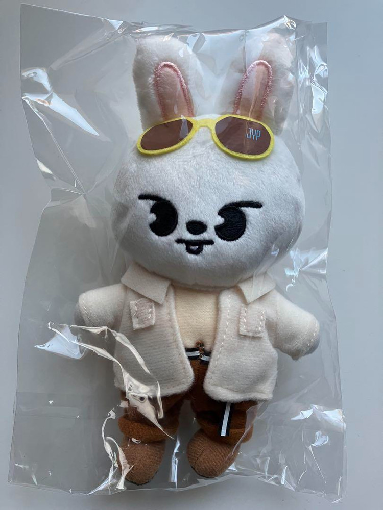 Stray Kids Skzoo Lee Know Leebit Bag Charm Stuffed Toy JYP Japan Official NEW