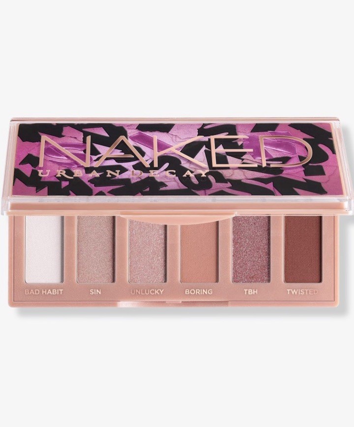 Urban Decay NAKED SIN Eyeshadow Palette Authentic 6 Champagne Shades NIB