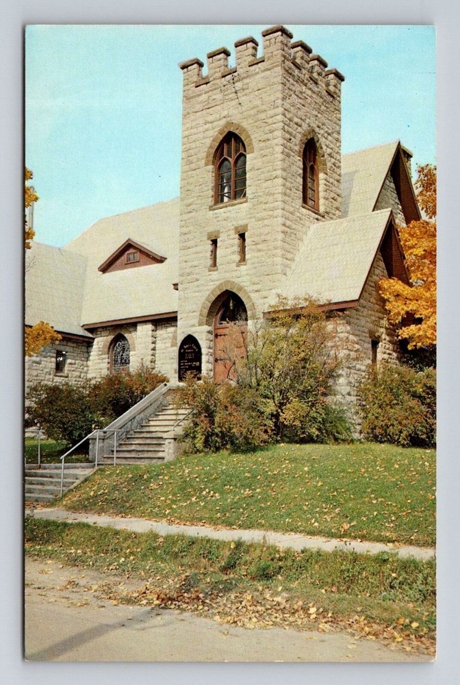 Eganville Ontario-Canada, St John's Church, Religion, Antique, Vintage Postcard