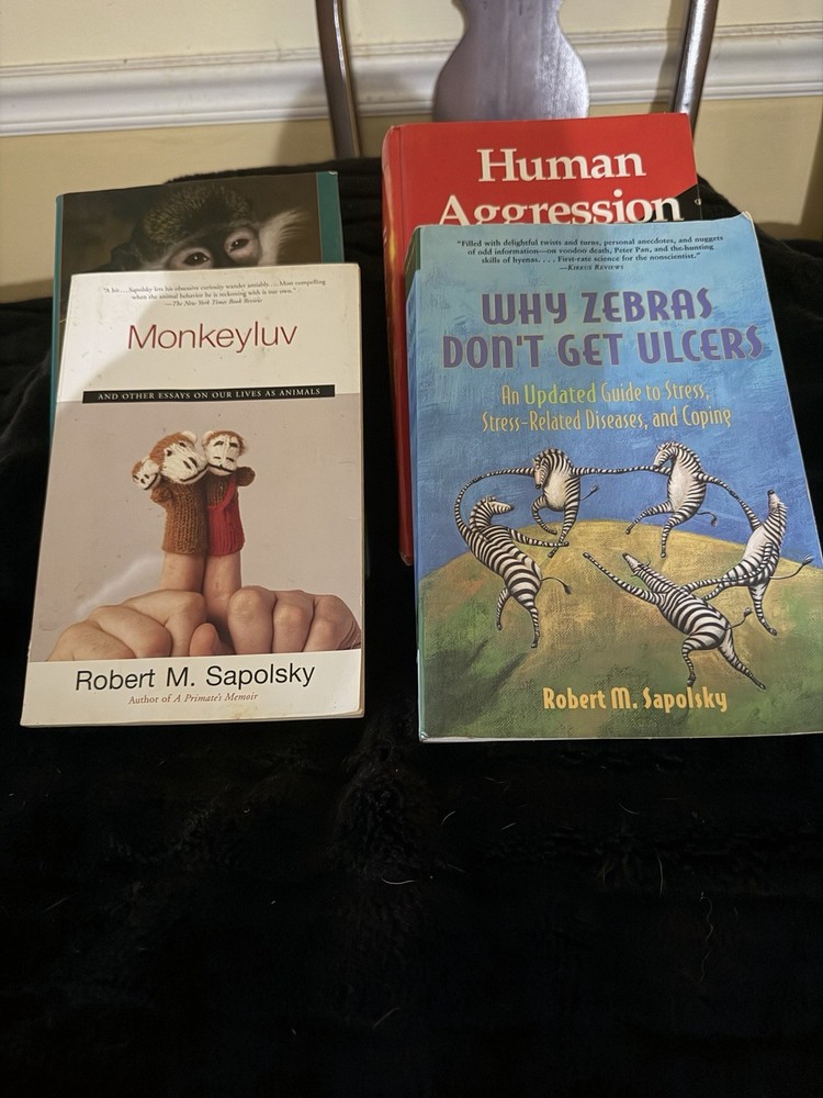 4 Book  Primatology And Sociology Lot, Various Authors