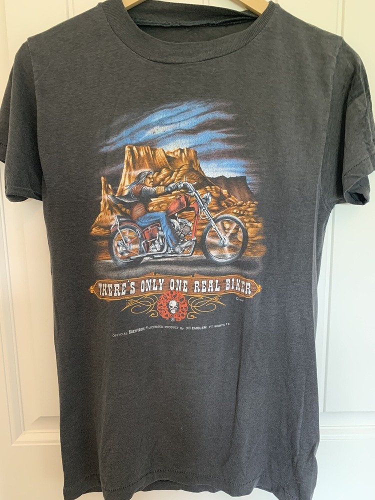VTH 3D Emblem Easyriders Size Med  There's Only One Real Biker 1987