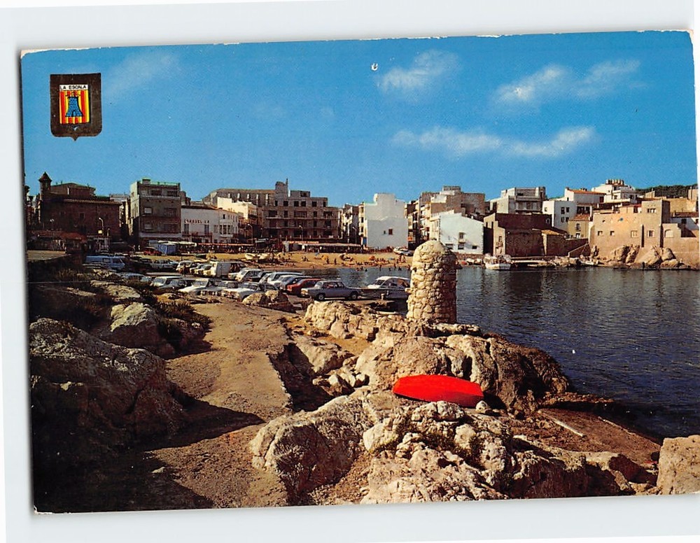 Postcard Port La Escala Costa Brava Spain