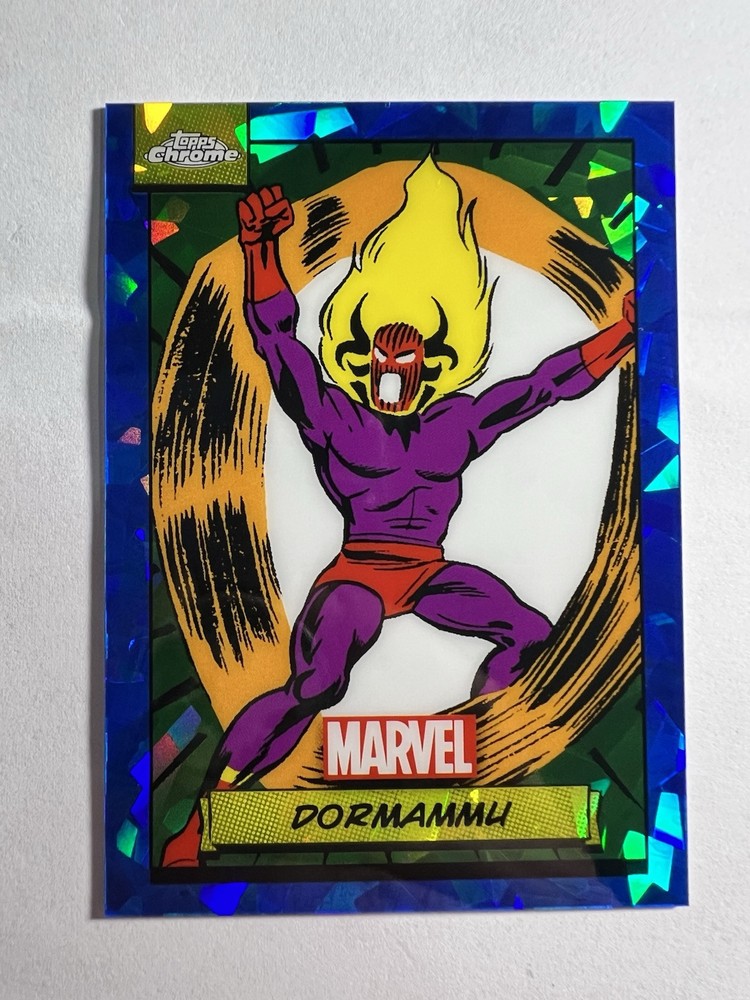 2024 Topps Chrome Marvel Sapphire Dormammu #71 Base