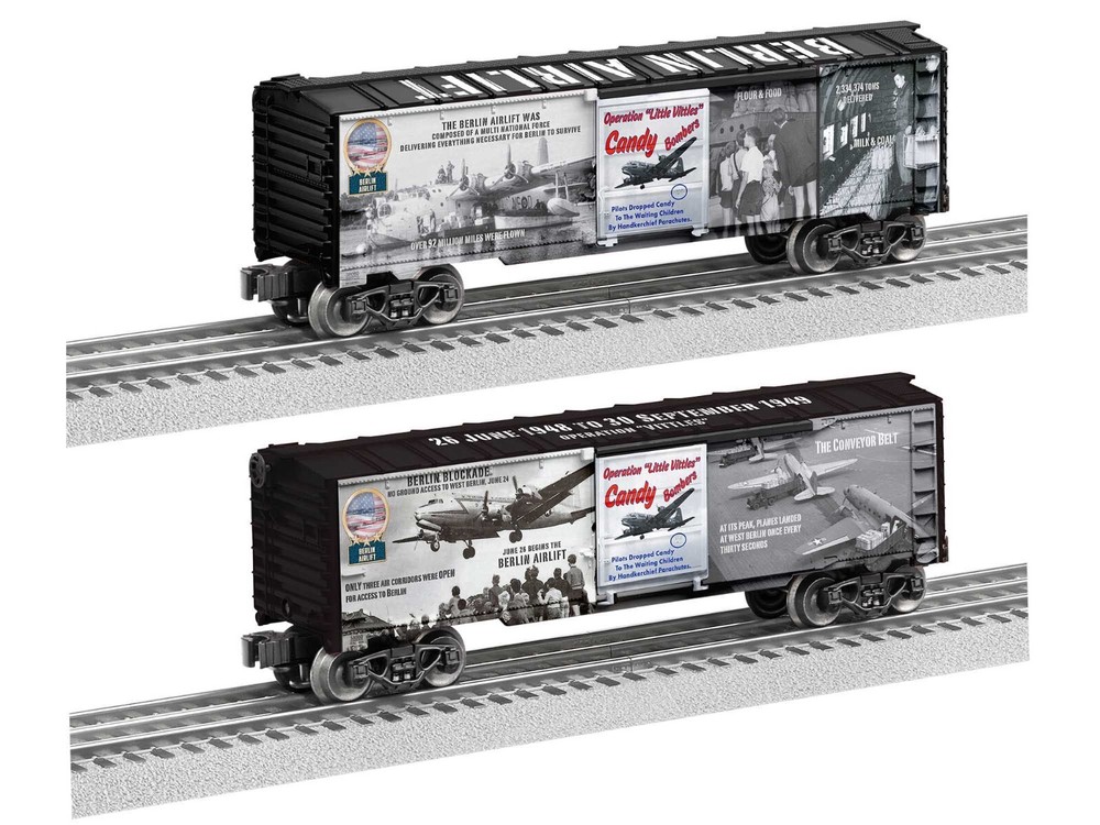 Lionel 2038090 Candy Bombers Boxcar O Gauge Train Model