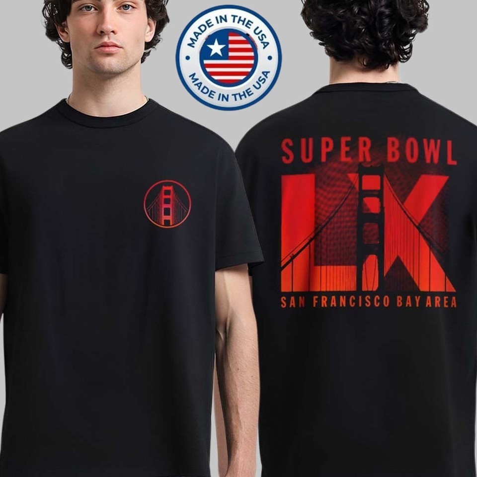 NFL Super Bowl LX San Francisco Bay Arena On February 8 2026 T-Shirt