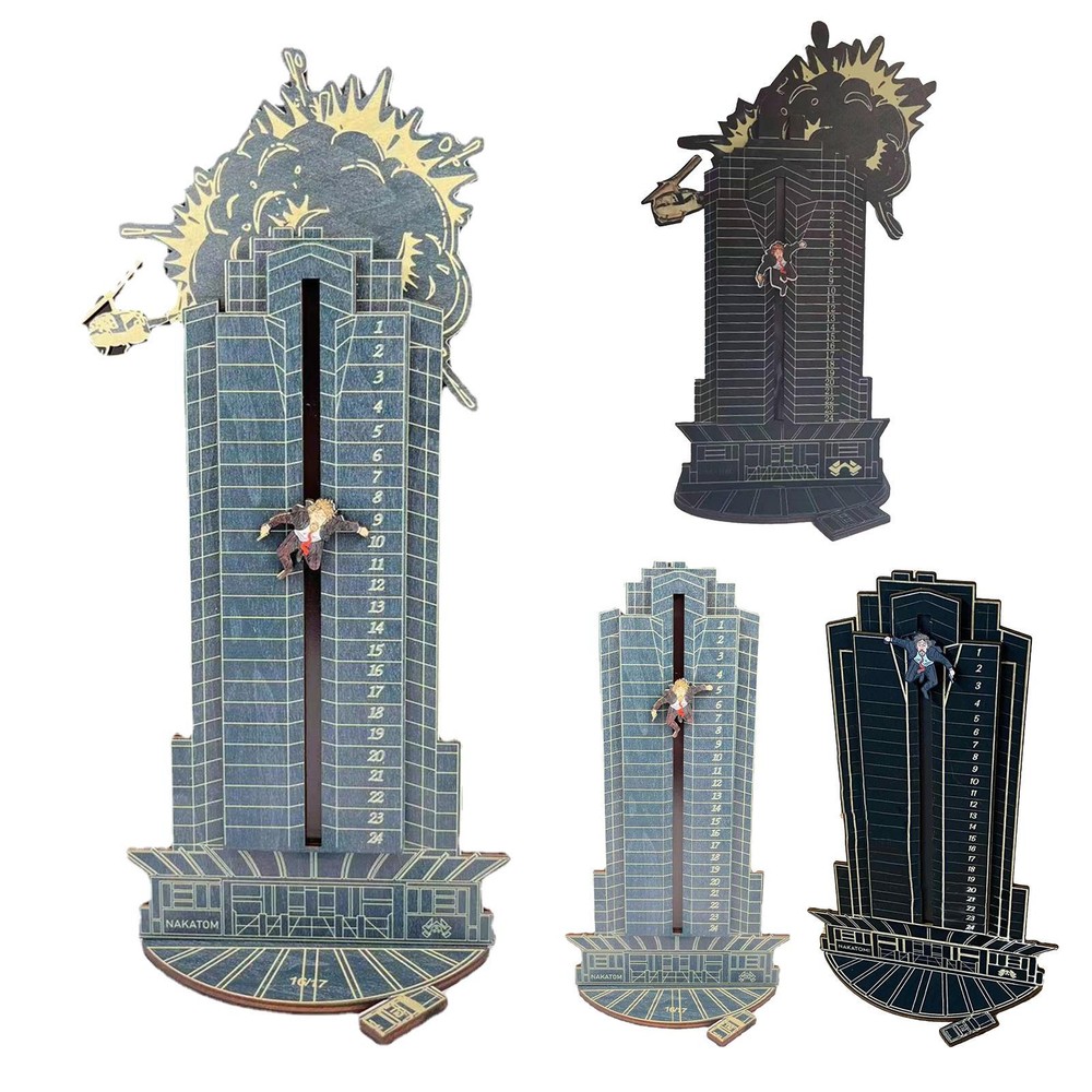 Die Hard Advent Calendar 24 Days Christmas Countdown Hans Gruber Falling Down