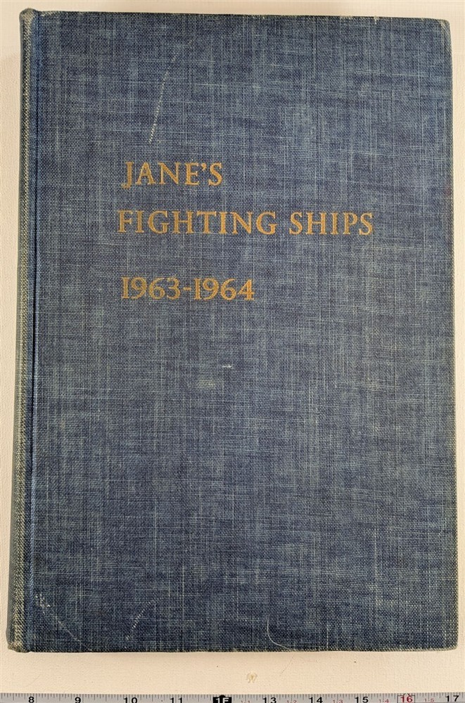 Jane's Fighting Ships 1963-1964 Hardcover Reference Book