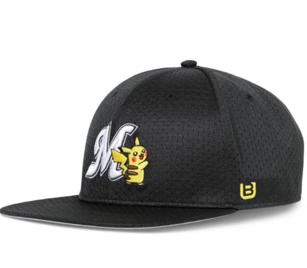 Chiba Lotte Marines Pro Collection Cap Pokemon Collaboration Authentic 59cm