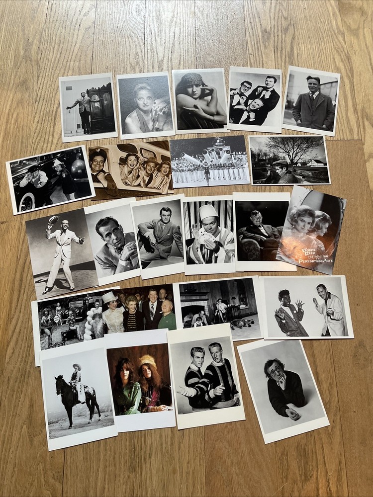 Vintage lot of 23 Photo Postcards Hollywood Movie Actor/Actress