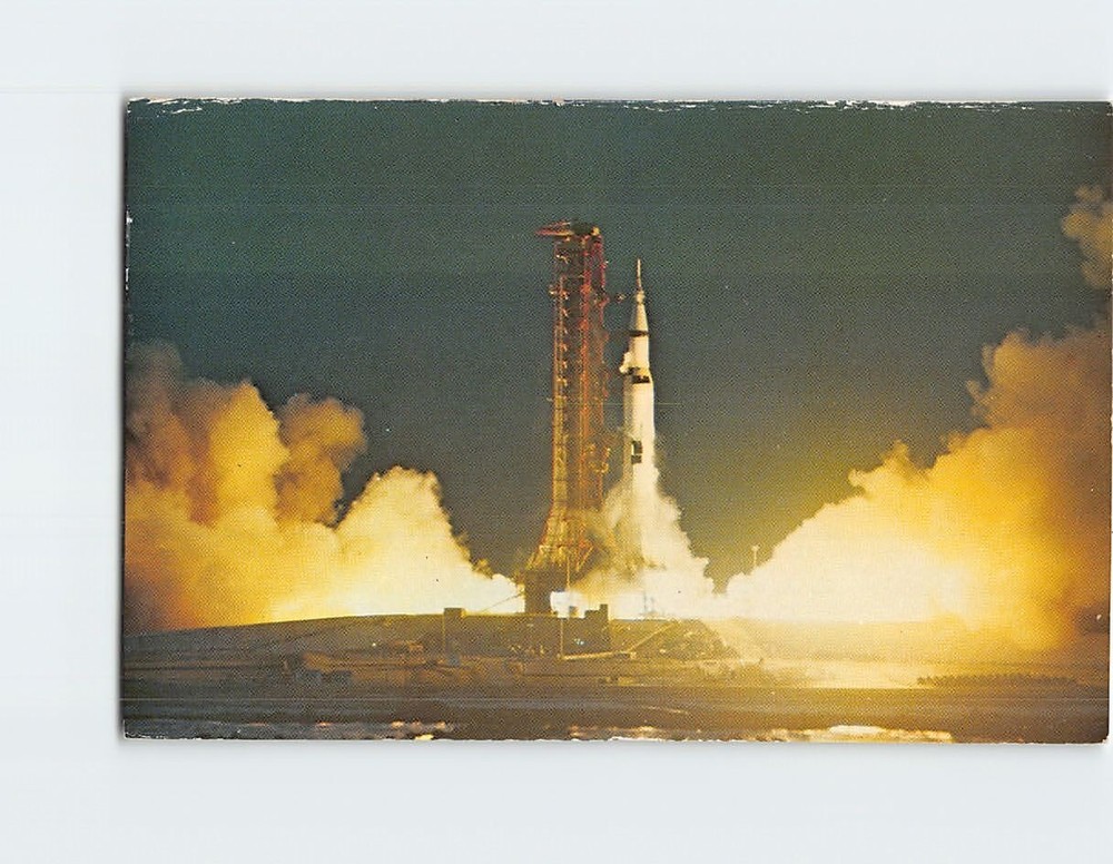 Postcard John F. Kennedy Space Center NASA Florida USA