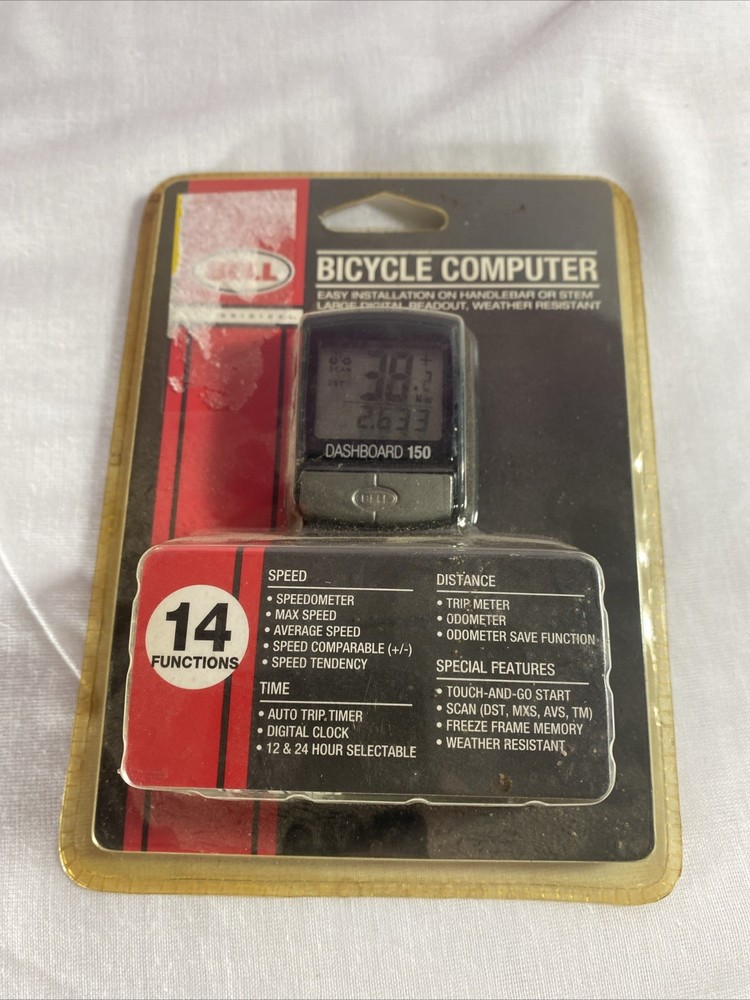 Bell 14-Function Bicycle Computer with 150-Hour Dashboard