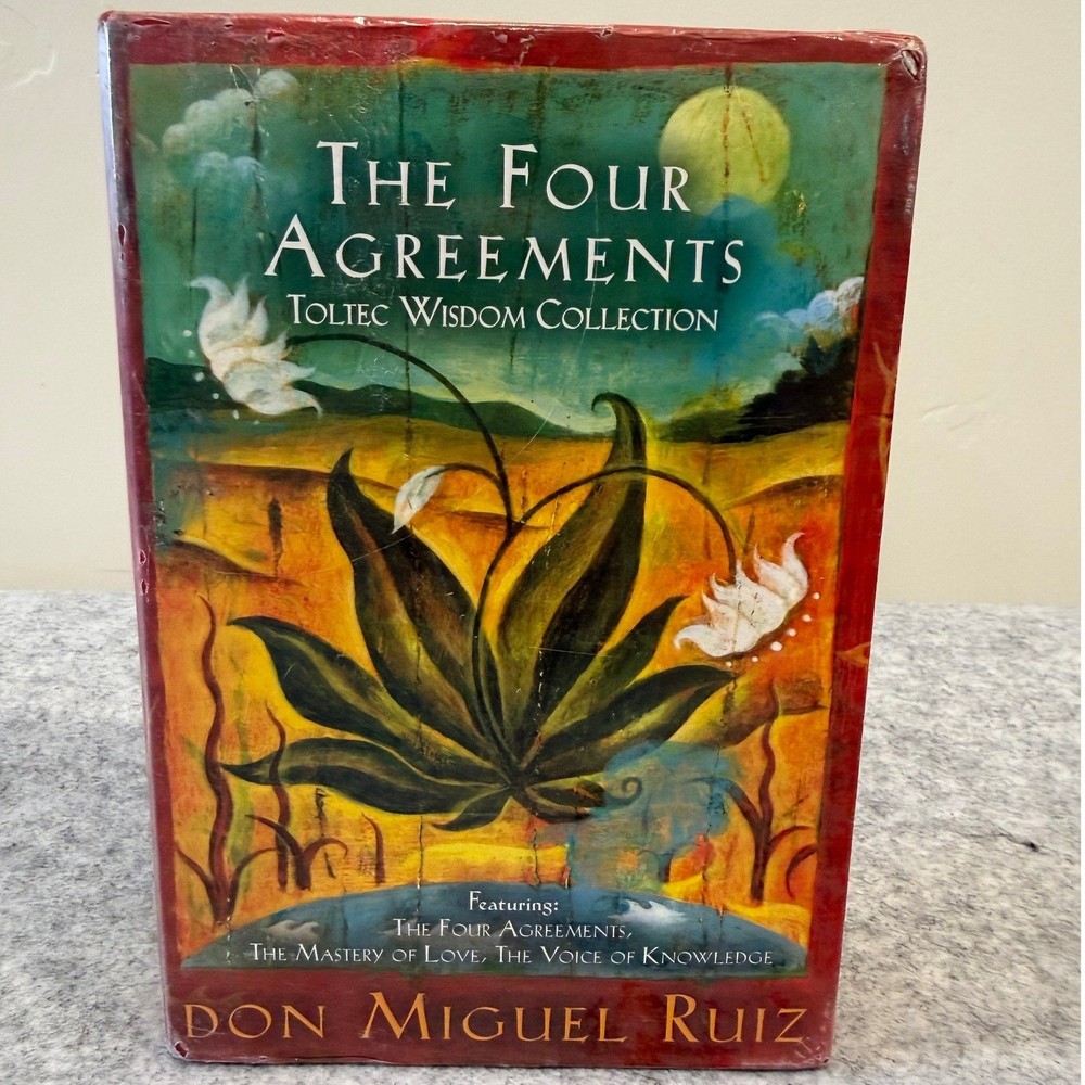 The Four Agreements Toltec Wisdom Collection by Don Miguel Ruiz - 3 Book Box Set