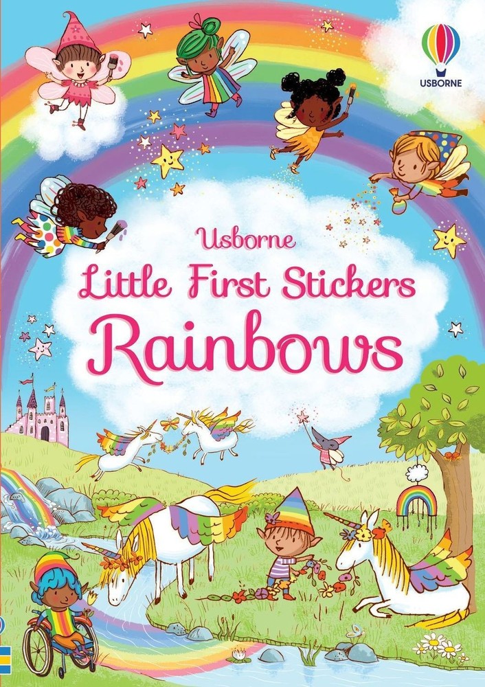 Little First Stickers Rainbows by Felicity Brooks (English) Paperback Book