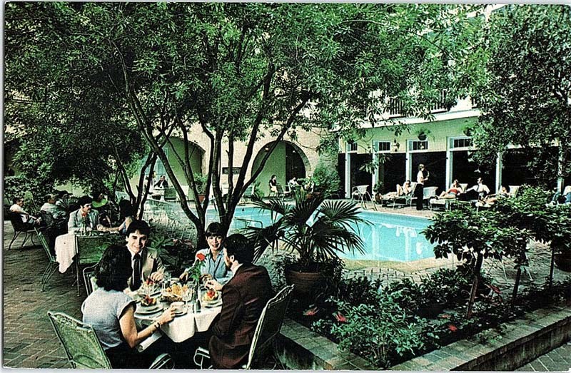 Postcard HOTEL SCENE New Orleans Louisiana LA m/09 AJ0862