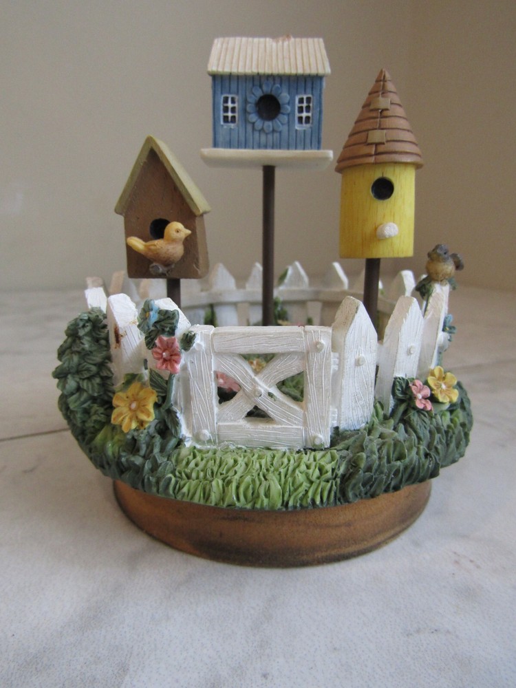Our American Gift Birdhouse Candle Topper