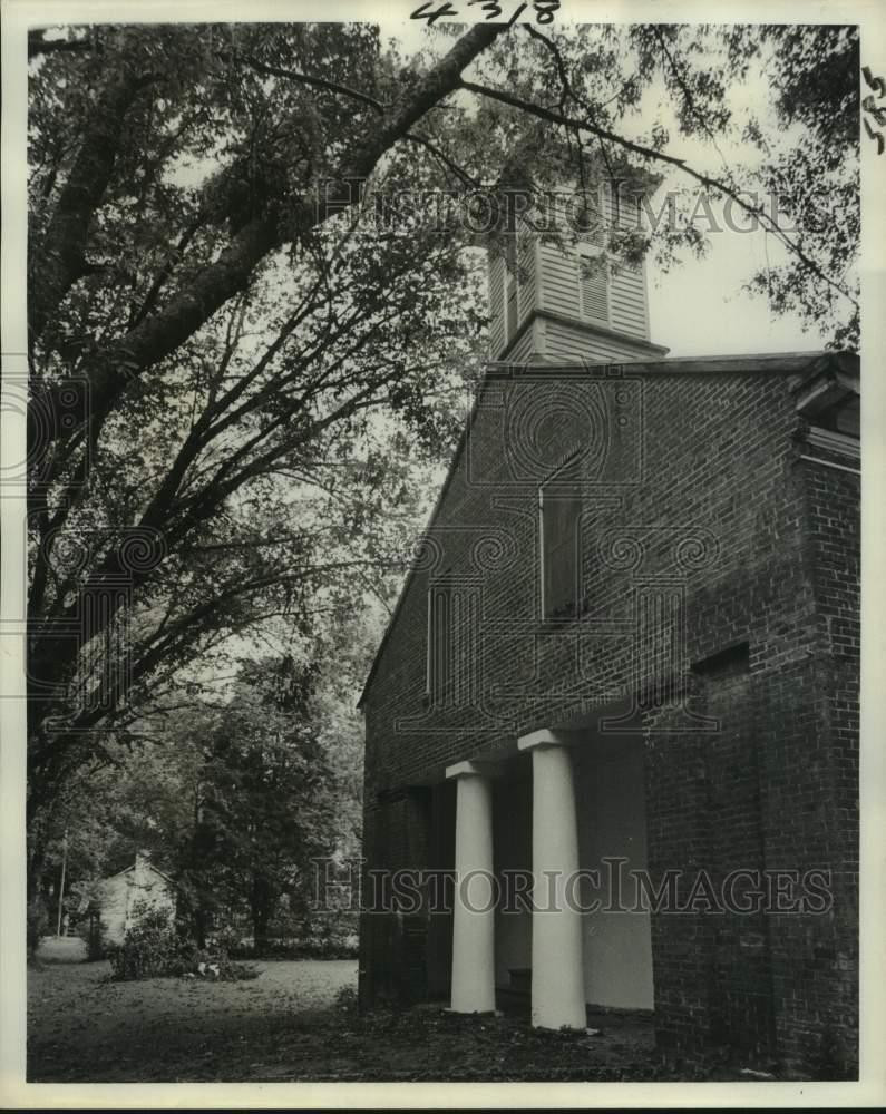 1977 Press Photo The Cumberland Methodist Church In Mooresville, Alabama