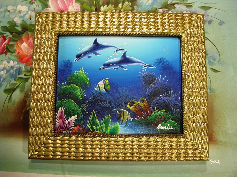 DOLPHIN FISH UNDERSEA CORAL REEF 10