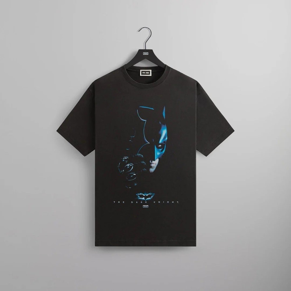 Kith x Batman Dark Knight Vintage Tee Black Size Medium NEW SHIPS QUICK