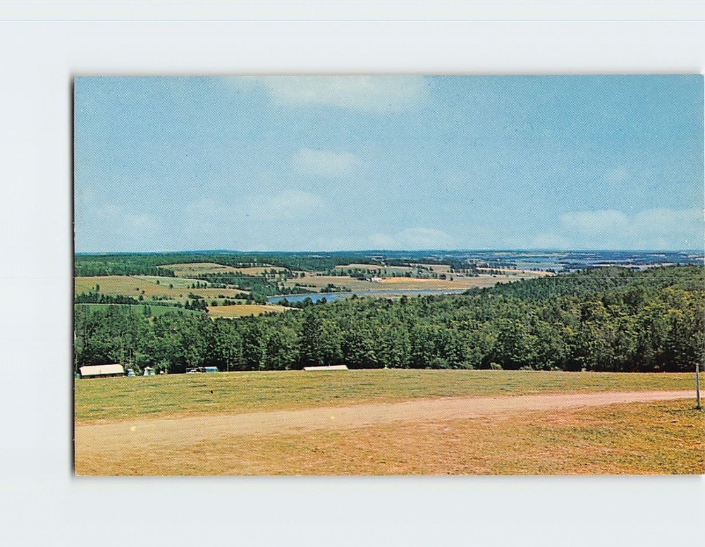 Postcard Country View Strathgartne Park Prince Edward Island Canada