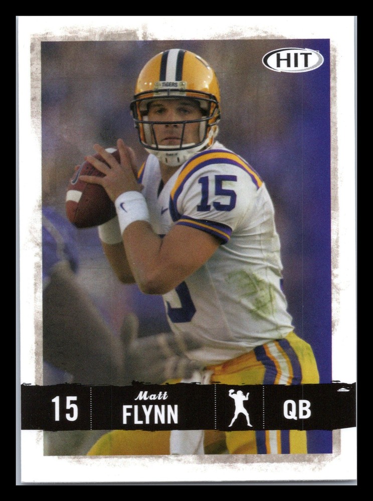 2008 SAGE HIT #85 Matt Flynn LSU Tigers
