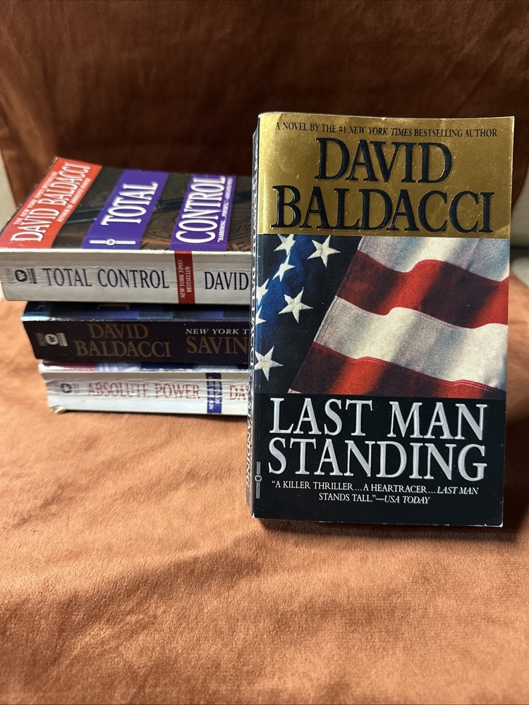 David Baldacci books Lot of 4