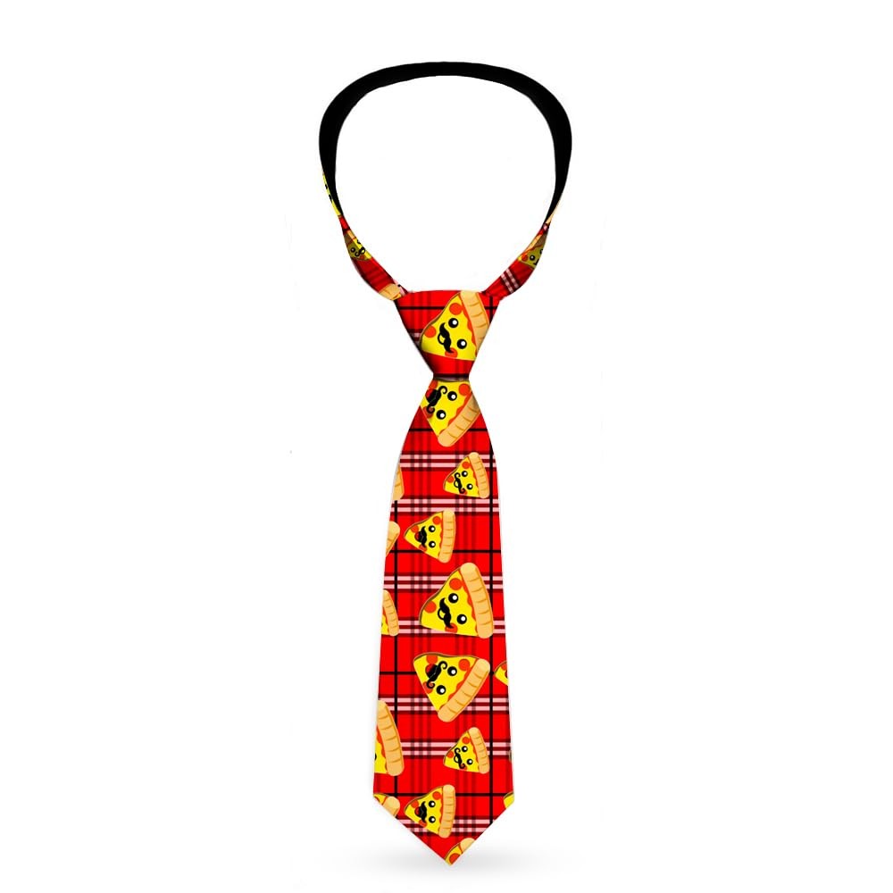 Necktie Standard - Pizza Man Plaid Red ACC NEWAnother great item from Rarewaves USA | Free delivery!