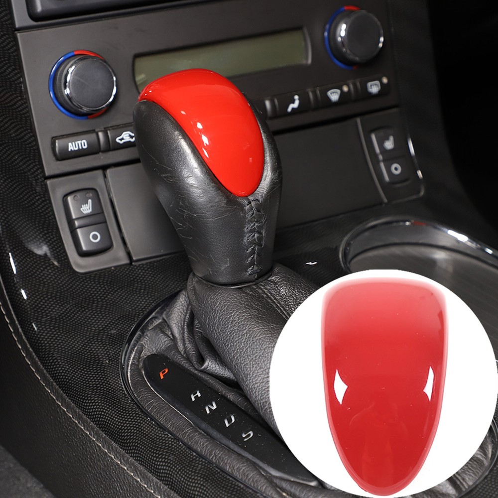 ABS Red Gear Shift Cover Trim for Corvette C6 2005-2013