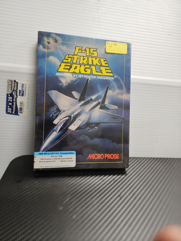 MicroProse F-15 Strike Eagle PC 1985 5.25