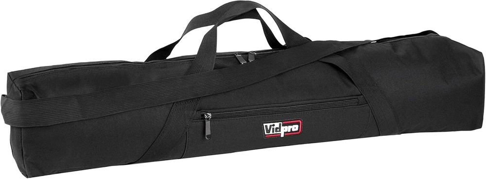 Vidpro TC-45 Tripod Carrying Case - Heavy Duty Nylon Bag with Shoulder Straps